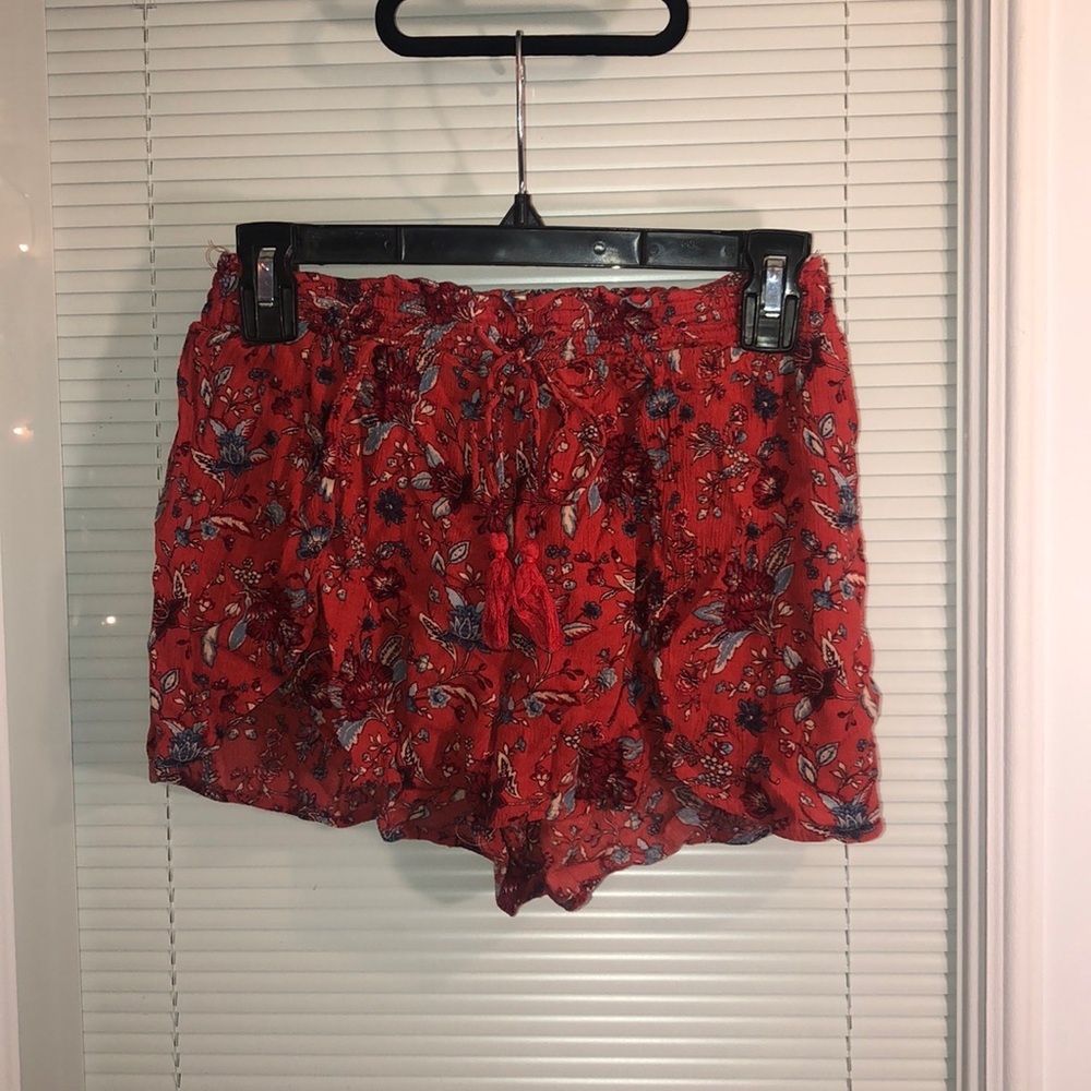 Floral Flare Shorts